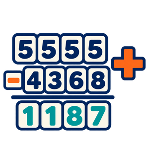 Addition and subtraction to 10,000